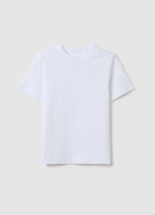 Ovs T-shirt in cotone bio tinta unita