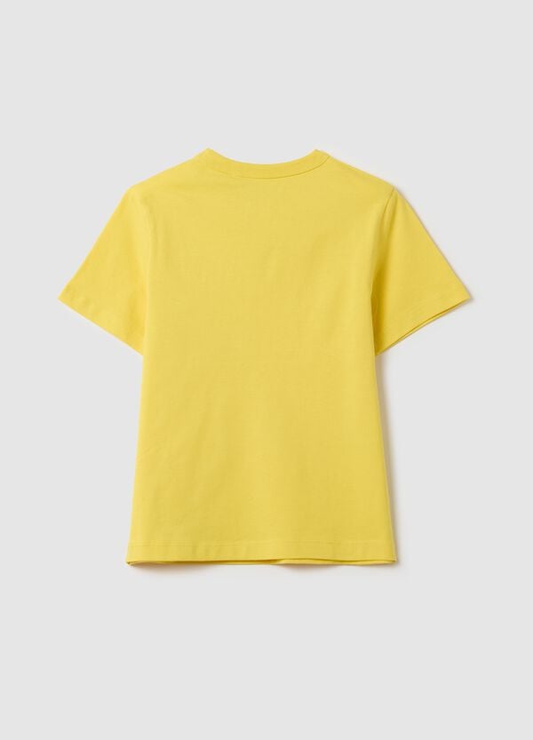 Ovs T-shirt In Cotone Bio Tinta Unita