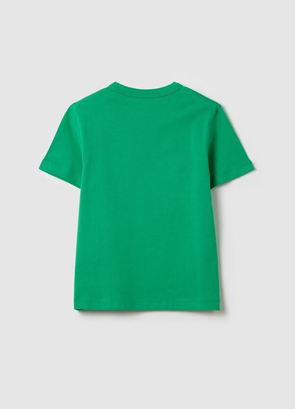 Ovs T-shirt In Cotone Bio Tinta Unita