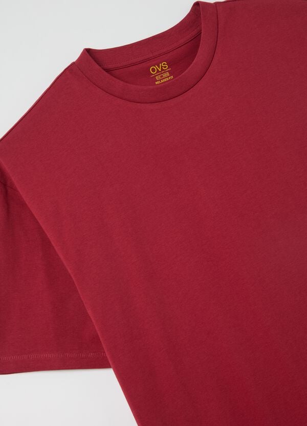 Ovs T-shirt In Cotone Bio Tinta Unita