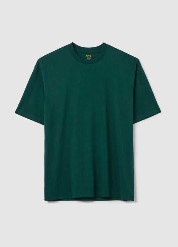 Ovs T-shirt in cotone bio tinta unita