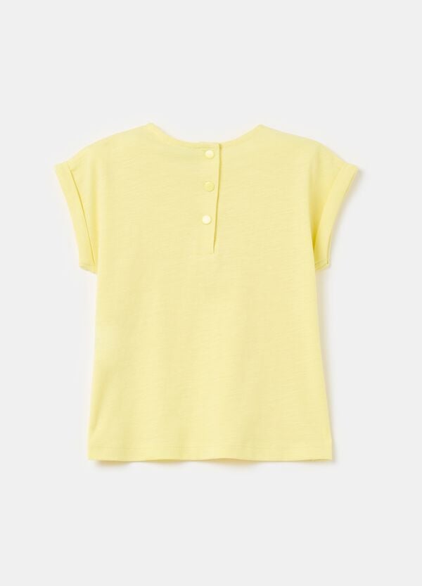 Ovs T-shirt In Cotone Con Inserto In Sangallo