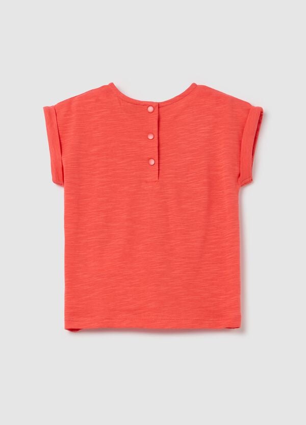 Ovs T-shirt In Cotone Con Inserto Sangallo