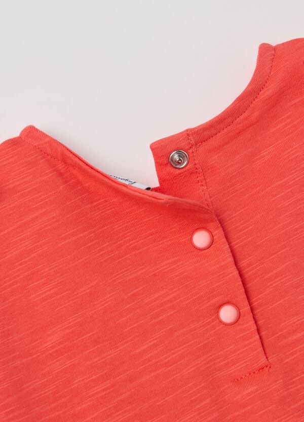 Ovs T-shirt In Cotone Con Inserto Sangallo