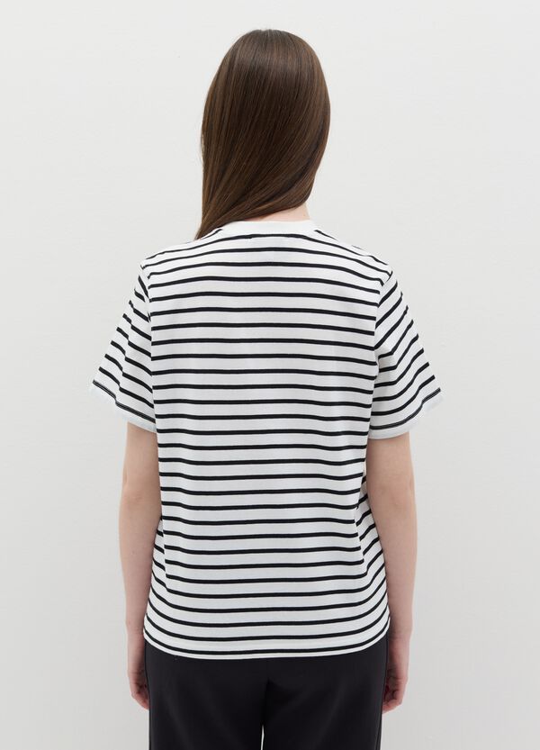 Ovs T-shirt In Cotone Con Ricamo