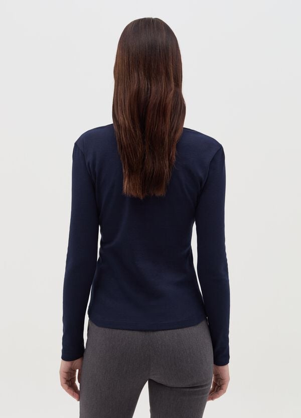 Ovs T-shirt In Cotone Con Scollo Rotondo