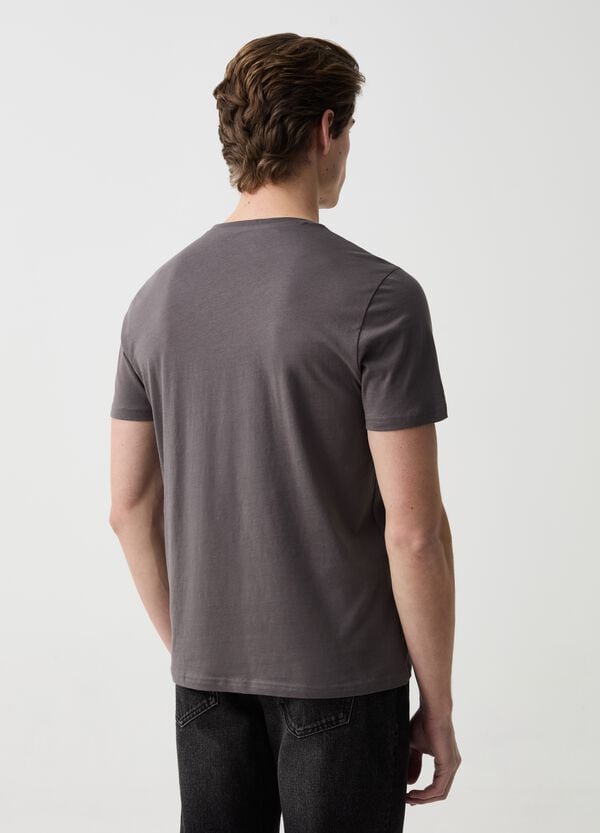 Ovs T-shirt In Cotone Con Scollo Rotondo