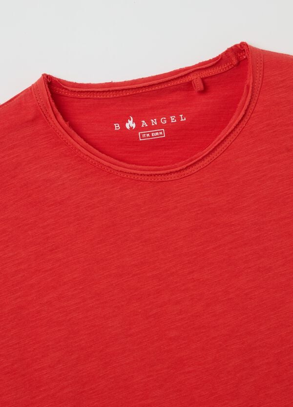 Ovs T-shirt In Cotone Con Scollo Rotondo