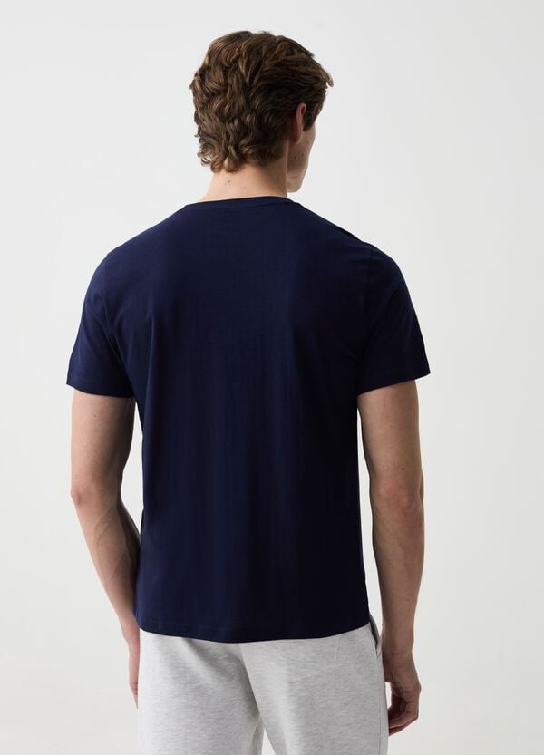 Ovs T-shirt In Cotone Con Scollo Rotondo