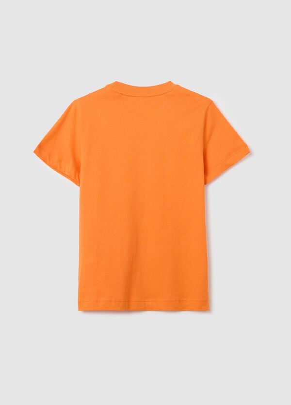 Ovs T-shirt In Cotone Con Scollo Rotondo