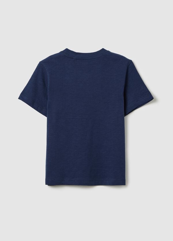 Ovs T-shirt In Cotone Con Scollo Rotondo