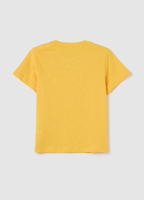 Ovs T-shirt In Cotone Con Scollo Rotondo