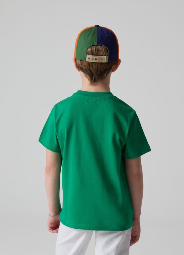 Ovs T-shirt In Cotone Con Scollo Rotondo