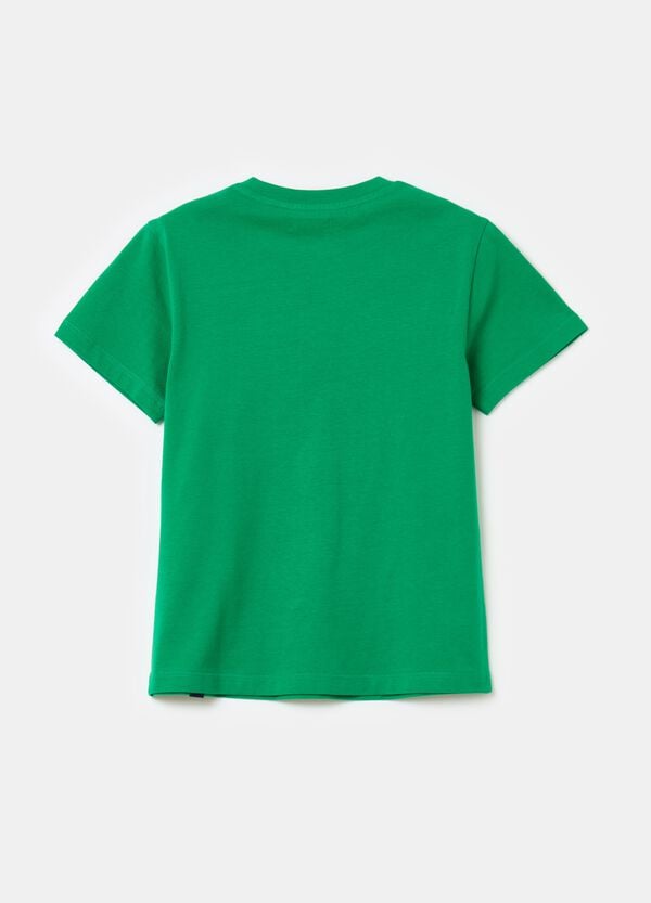 Ovs T-shirt In Cotone Con Scollo Rotondo