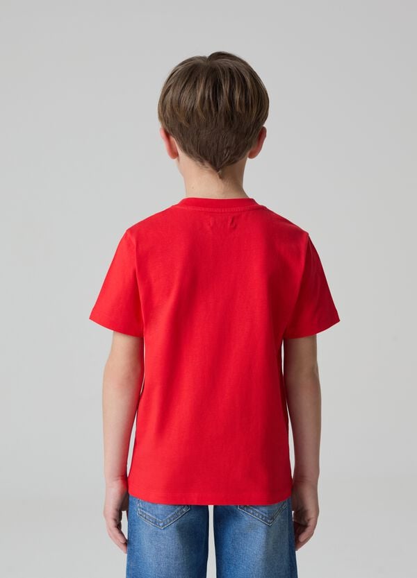 Ovs T-shirt In Cotone Con Scollo Rotondo