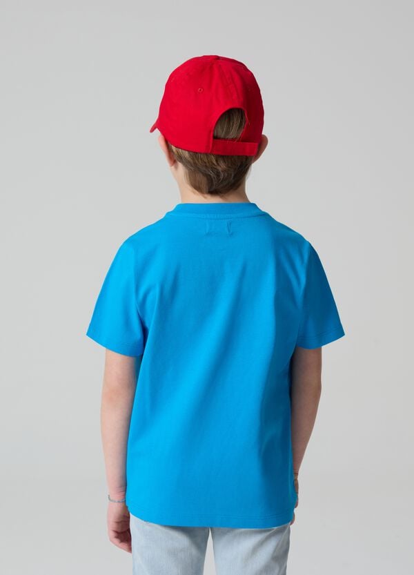 Ovs T-shirt In Cotone Con Scollo Rotondo