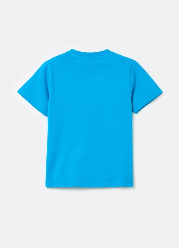 Ovs T-shirt In Cotone Con Scollo Rotondo