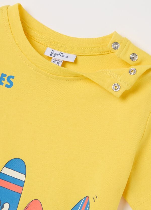 Ovs T-shirt In Cotone Con Stampa