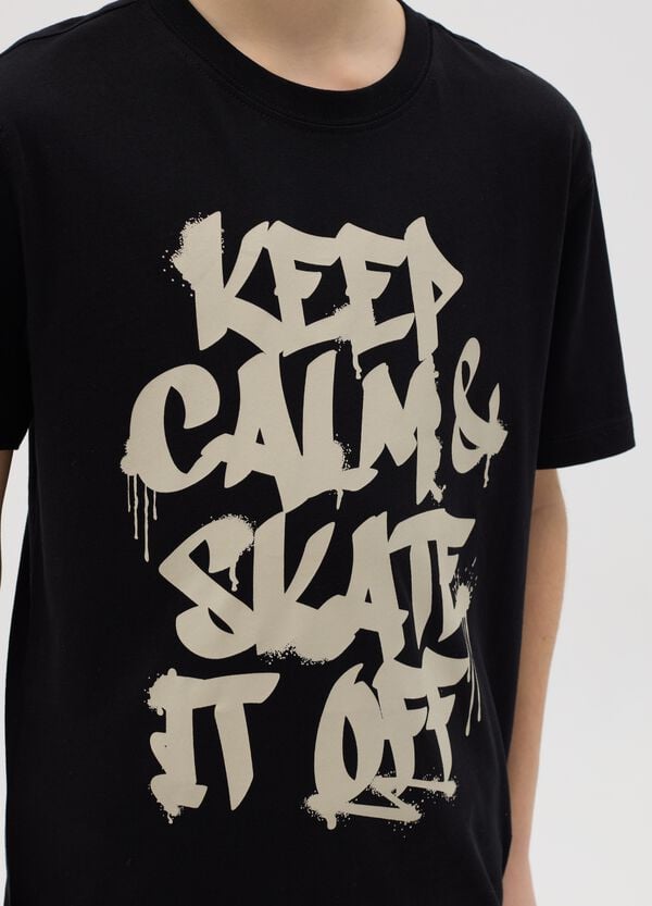 Ovs T-shirt In Cotone Con Stampa