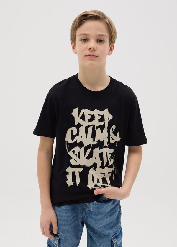 Ovs T-shirt in cotone con stampa