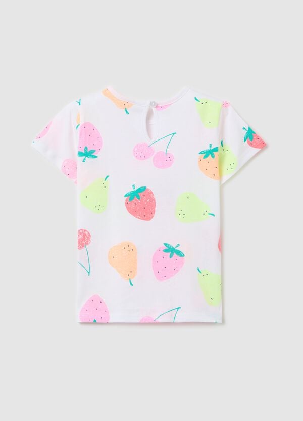 Ovs T-shirt In Cotone Con Stampa All-over