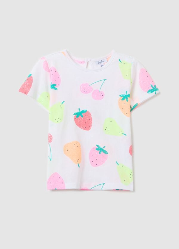 Ovs T-shirt in cotone con stampa all-over