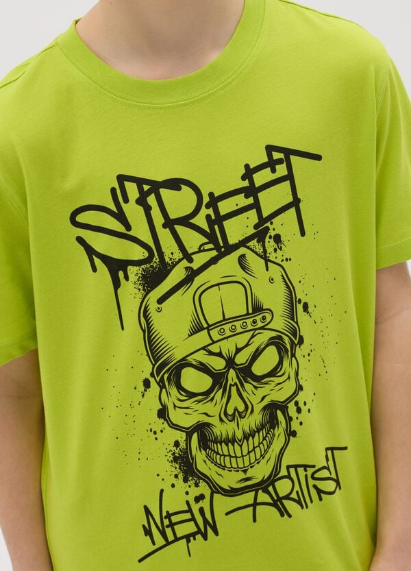 Ovs T-shirt In Cotone Con Stampa