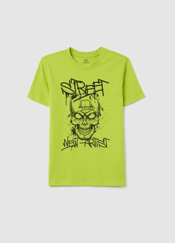 Ovs T-shirt In Cotone Con Stampa