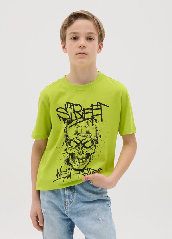 Ovs T-shirt in cotone con stampa