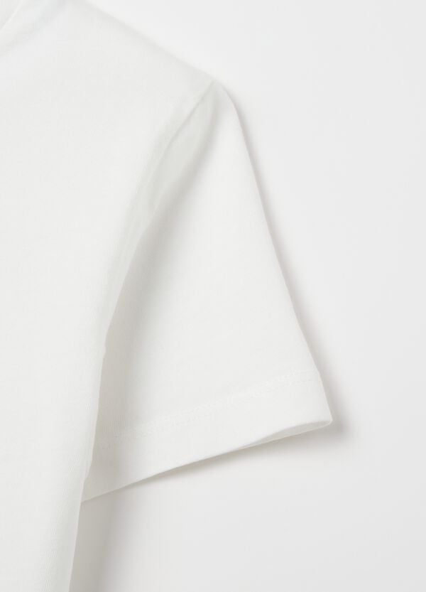 Ovs T-shirt In Cotone Con Stampa Barche A Vela