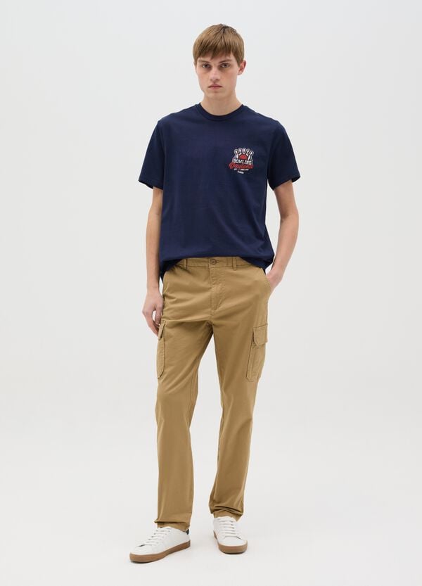 Ovs T-shirt In Cotone Con Stampa "Bowling Daytona"