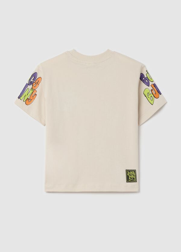 Ovs T-shirt In Cotone Con Stampa Bugs Bunny