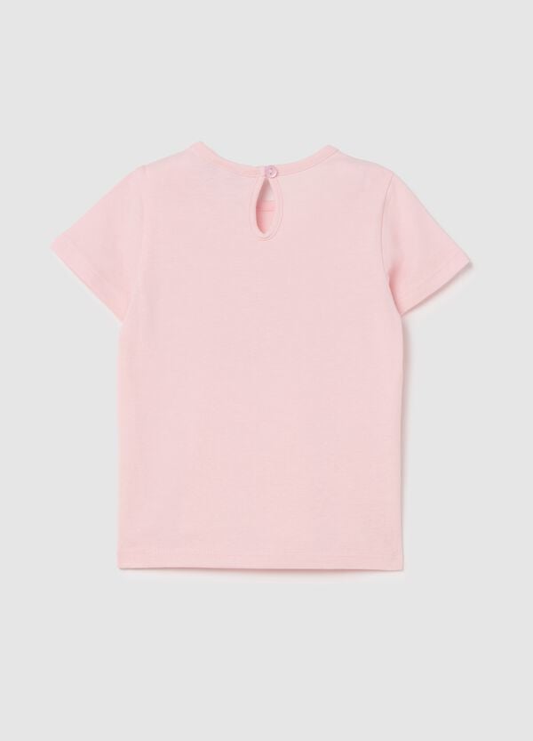 Ovs T-shirt In Cotone Con Stampa Coniglietti