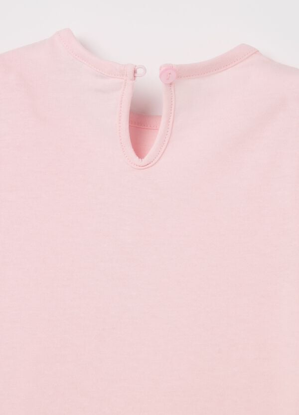Ovs T-shirt In Cotone Con Stampa Coniglietti