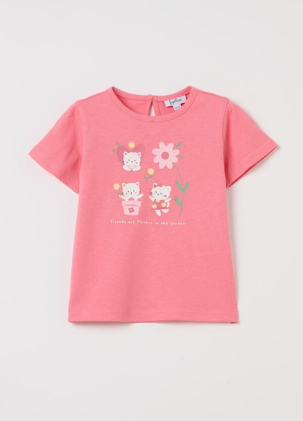 Ovs T-shirt in cotone con stampa
