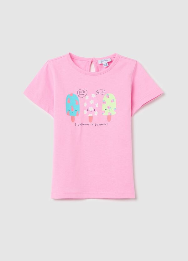 Ovs T-shirt in cotone con stampa