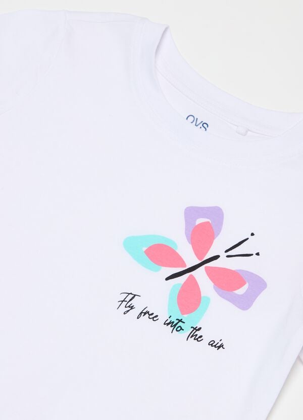 Ovs T-shirt In Cotone Con Stampa