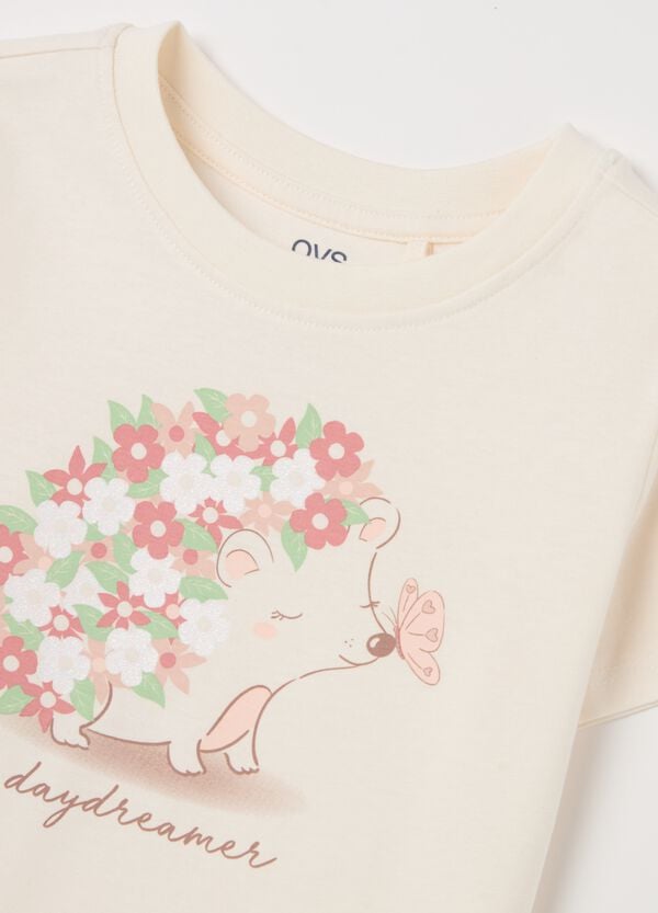 Ovs T-shirt In Cotone Con Stampa