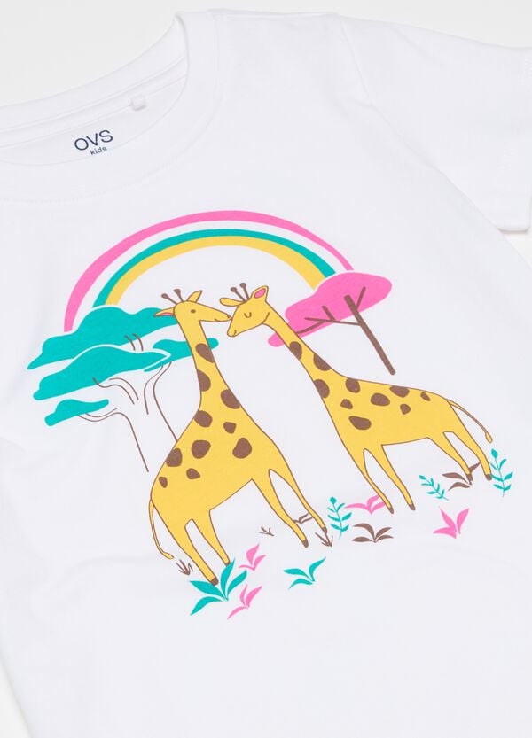Ovs T-shirt In Cotone Con Stampa