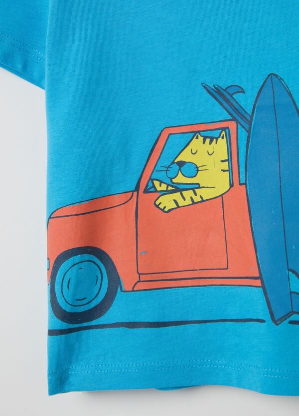 Ovs T-shirt In Cotone Con Stampa