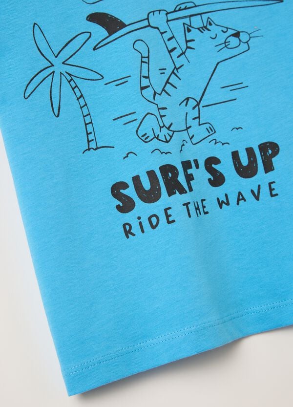 Ovs T-shirt In Cotone Con Stampa