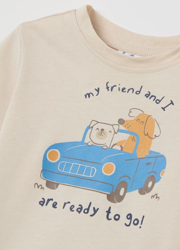 Ovs T-shirt In Cotone Con Stampa