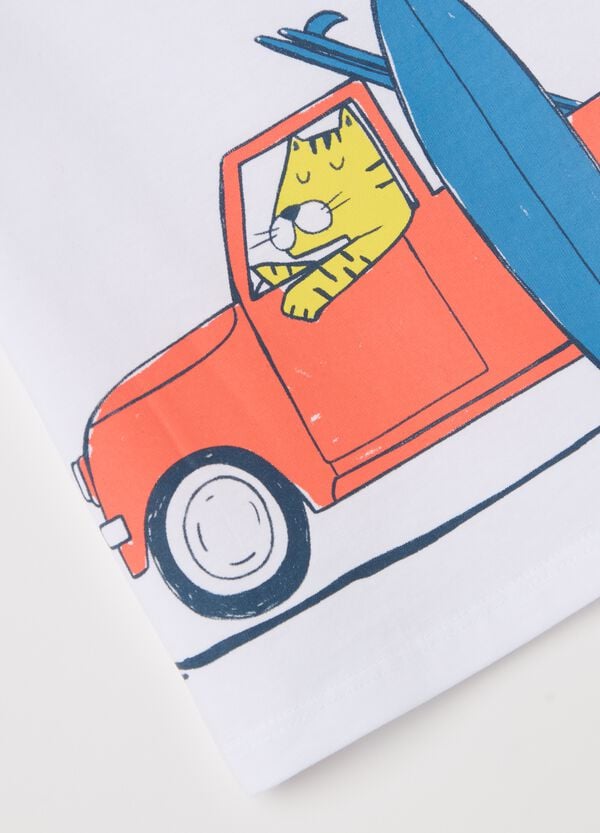 Ovs T-shirt In Cotone Con Stampa