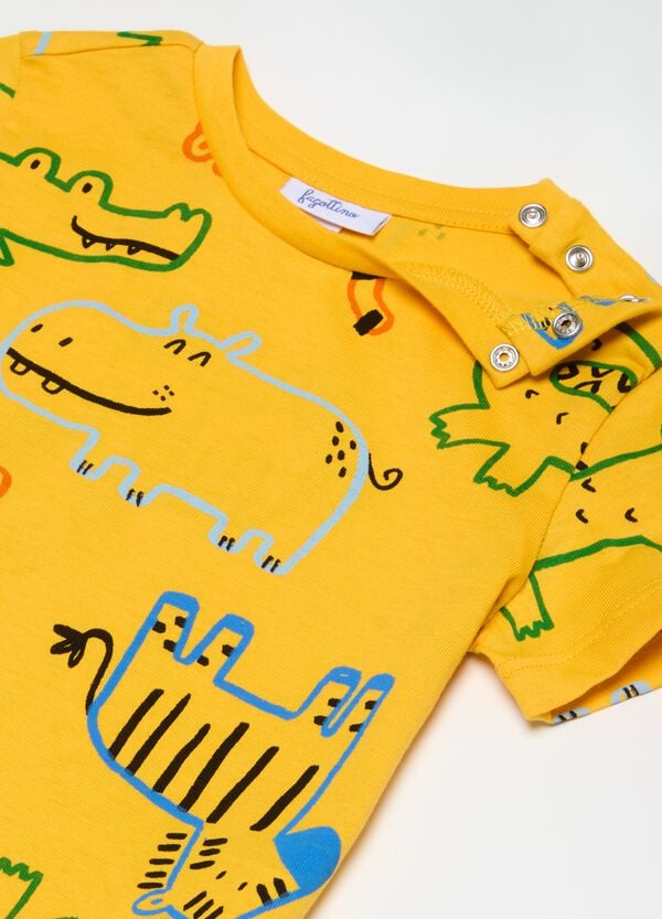 Ovs T-shirt In Cotone Con Stampa