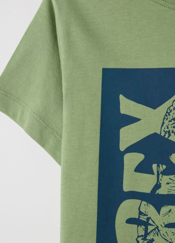 Ovs T-shirt In Cotone Con Stampa
