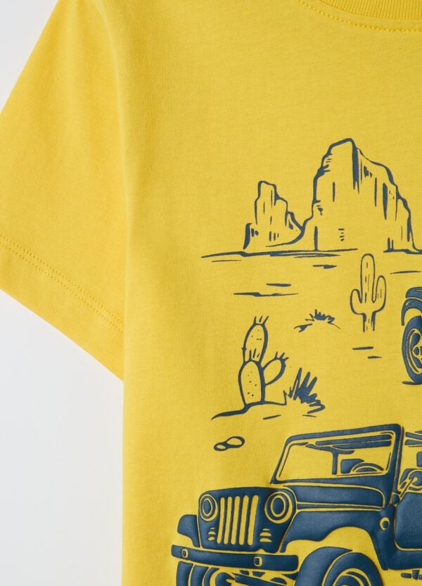 Ovs T-shirt In Cotone Con Stampa