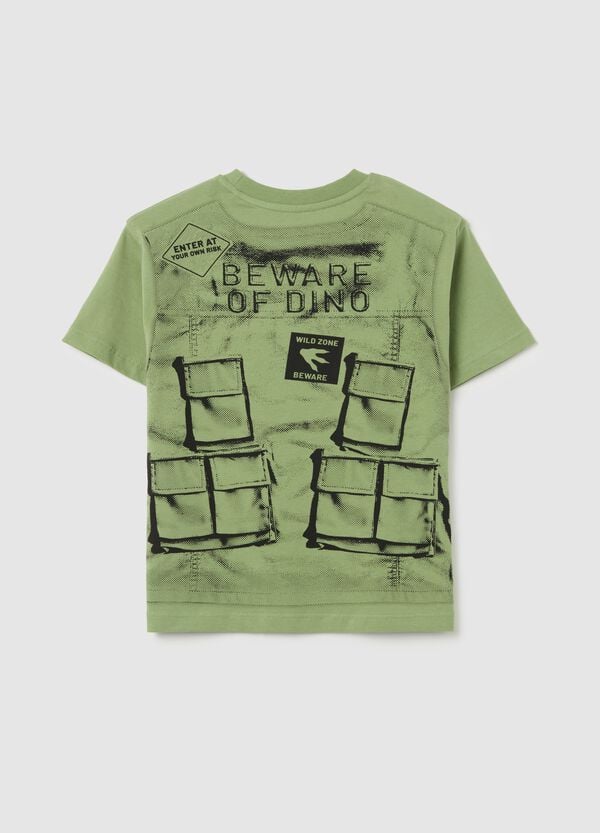 Ovs T-shirt In Cotone Con Stampa