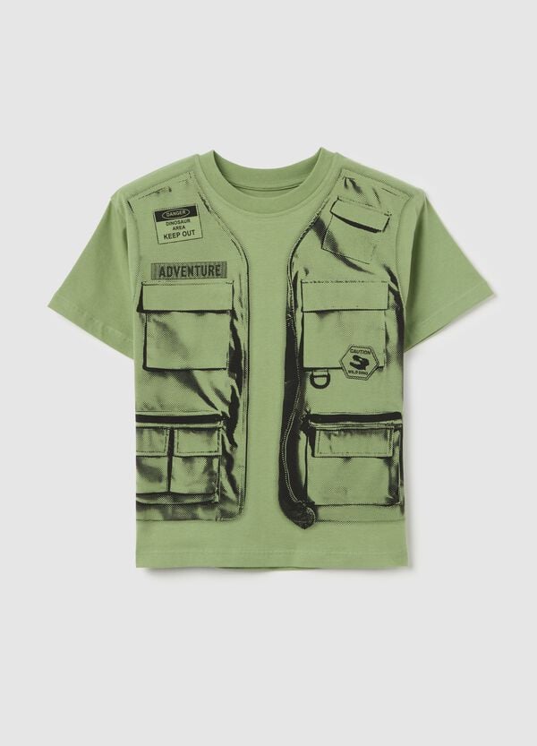 Ovs T-shirt in cotone con stampa