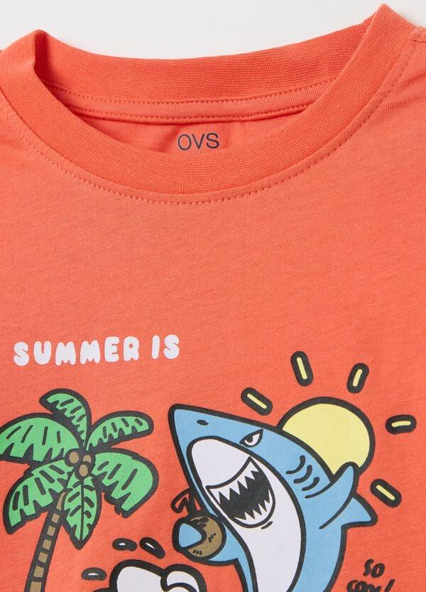 Ovs T-shirt In Cotone Con Stampa