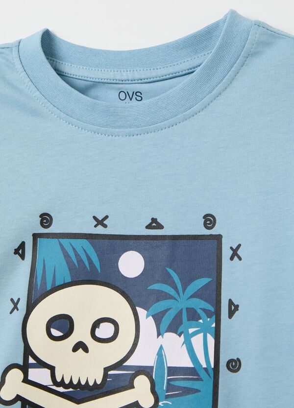 Ovs T-shirt In Cotone Con Stampa
